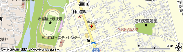 株式会社キムラ　通町店周辺の地図