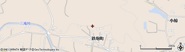 福島県相馬郡新地町福田鉄炮町周辺の地図