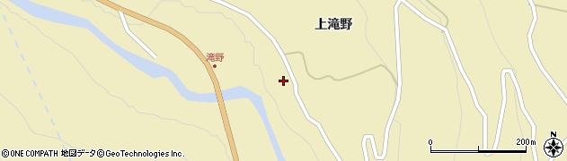 福島県福島市飯坂町茂庭（琵琶沢）周辺の地図