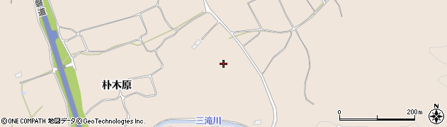 福島県相馬郡新地町福田朴木原周辺の地図