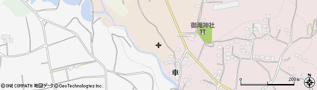 福島県国見町（伊達郡）貝田（番城内）周辺の地図