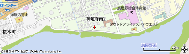 新潟県新潟市中央区神道寺南周辺の地図