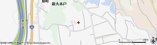 福島県国見町（伊達郡）高城（中山）周辺の地図