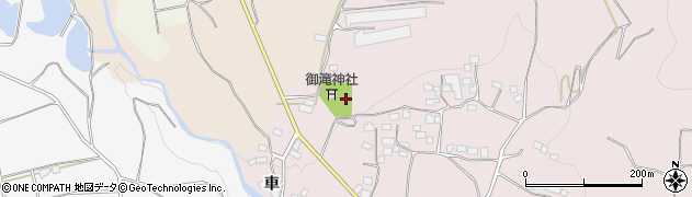 福島県伊達郡国見町光明寺滝沢周辺の地図