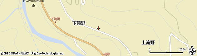 福島県福島市飯坂町茂庭（上滝野山）周辺の地図