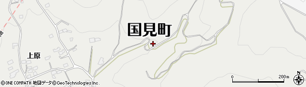 福島県伊達郡国見町石母田熊笹ケ入周辺の地図