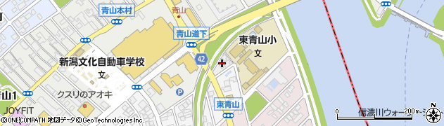 新潟県新潟市西区青山225周辺の地図