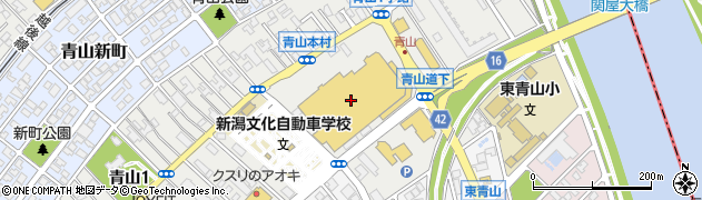 ＡＳＢｅｅ　新潟青山店周辺の地図