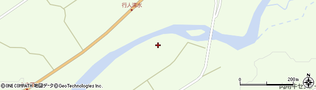 鬼面川周辺の地図