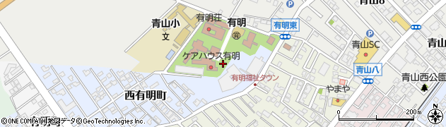 新潟県新潟市西区西有明町1周辺の地図