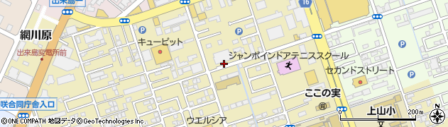 新潟県新潟市中央区南出来島周辺の地図
