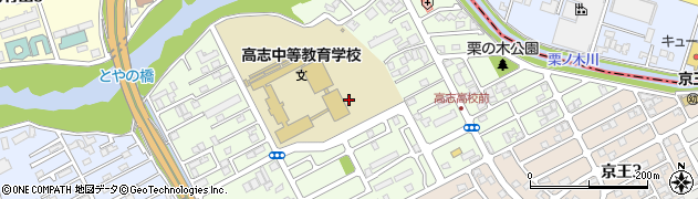 新潟県新潟市中央区高志周辺の地図
