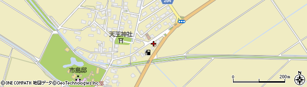 天王郵便局周辺の地図