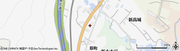 福島県国見町（伊達郡）大木戸（六角）周辺の地図