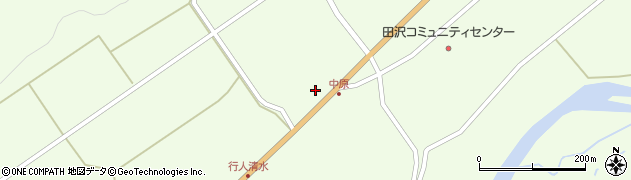 米沢警察署田沢駐在所周辺の地図