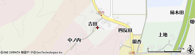 宮城県伊具郡丸森町吉田周辺の地図