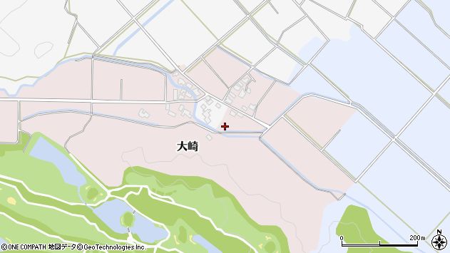 〒957-0043 新潟県新発田市大崎の地図