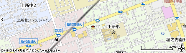 新潟県新潟市中央区近江3丁目32周辺の地図