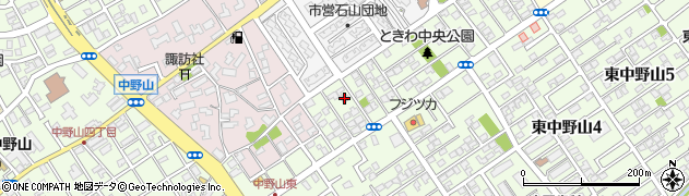 桑山戯魚書道教室周辺の地図