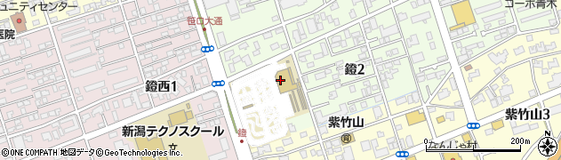 新潟中央自動車学校周辺の地図