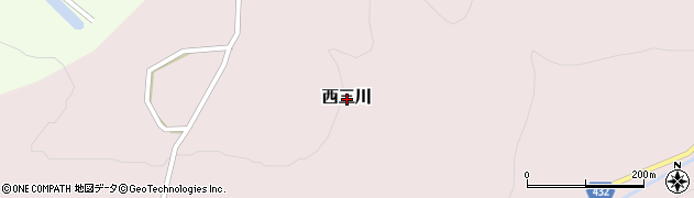 新潟県佐渡市西三川周辺の地図