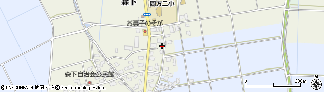 新潟県新潟市北区森下1456周辺の地図