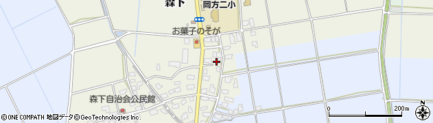 新潟県新潟市北区森下59周辺の地図