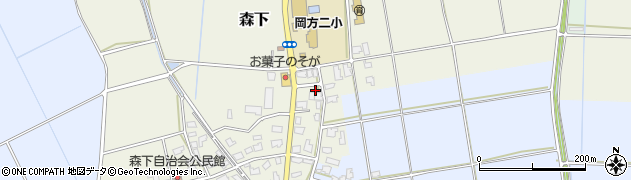 新潟県新潟市北区森下1459周辺の地図