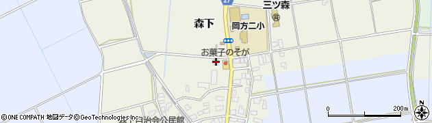新潟県新潟市北区森下254周辺の地図