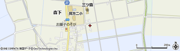 新潟県新潟市北区森下1325周辺の地図