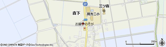 新潟県新潟市北区森下269周辺の地図