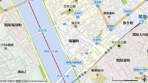 〒951-8154 新潟県新潟市中央区堀割町の地図