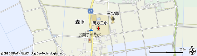 新潟県新潟市北区森下1223周辺の地図