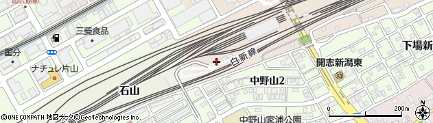 日本貨物鉄道株式会社　東新潟機関区貨車検修周辺の地図