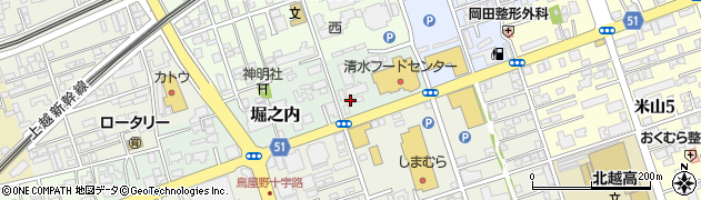 株式会社カーステーション新潟新潟店周辺の地図