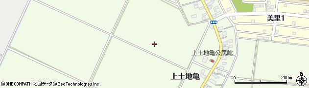 新潟県新潟市北区上土地亀周辺の地図