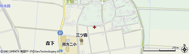 新潟県新潟市北区森下1504周辺の地図