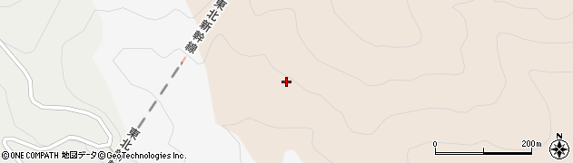 福島県伊達郡国見町貝田入道坂山周辺の地図