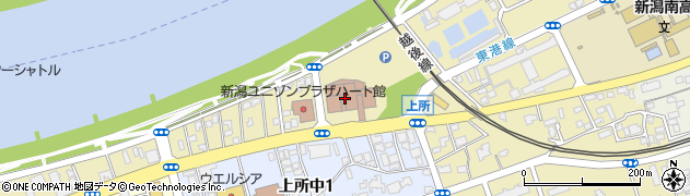 新潟県社会福祉協議会生活支援課周辺の地図