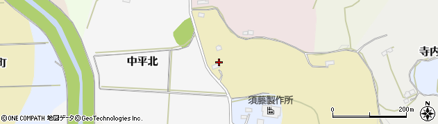 宮城県丸森町（伊具郡）作田周辺の地図