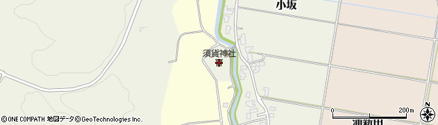 須貨神社周辺の地図