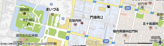 米沢発条株式会社周辺の地図