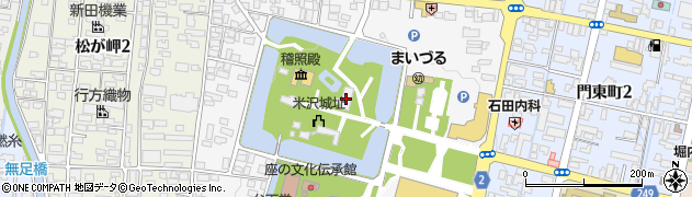 米沢観光物産協会（一般社団法人）周辺の地図