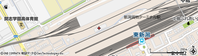 東日本旅客鉄道株式会社　新潟資材センター周辺の地図