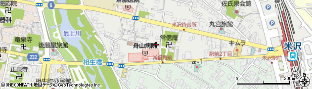 山口ふとん店駅前店周辺の地図
