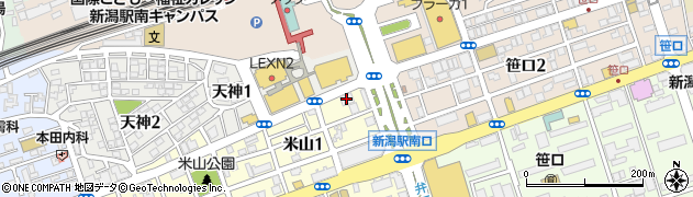 ニッポンレンタカー新潟株式会社　本社周辺の地図