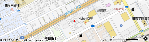 新潟県新潟市東区竹尾791周辺の地図