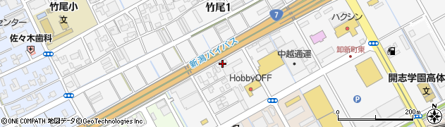 新潟県新潟市東区竹尾767周辺の地図