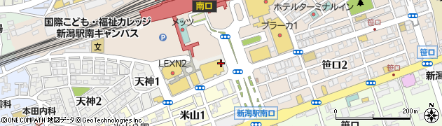 日本ＩＣＳ株式会社新潟営業所周辺の地図