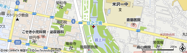 住之江橋周辺の地図
